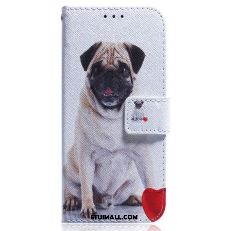 Etui Folio do Oppo Reno 8 Lite Mops Pies