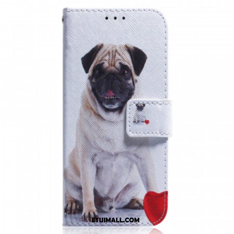 Etui Folio do Poco F4 Mops Pies