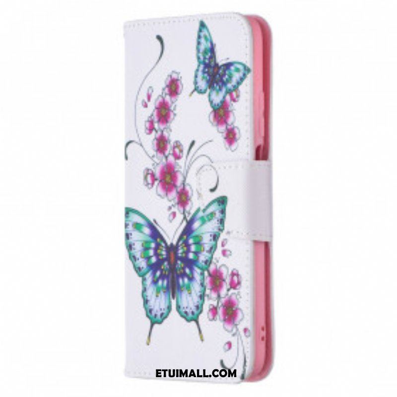 Etui Folio do Poco M3 Cudowne Motyle