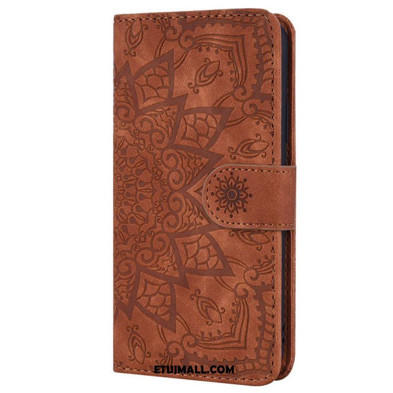 Etui Folio do Poco M4 Pro 5G Barokowo-mandala