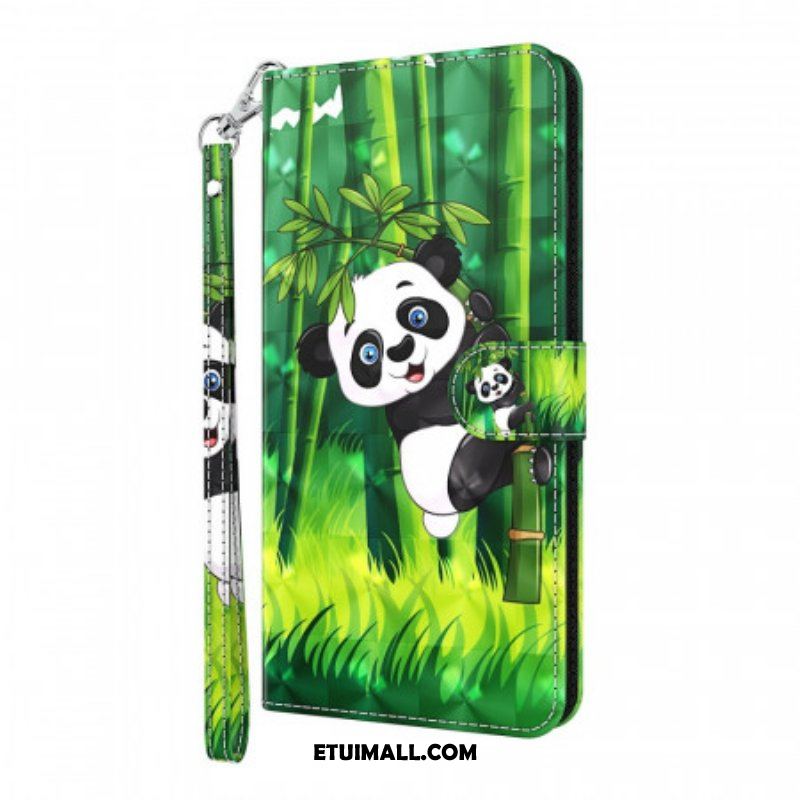 Etui Folio do Poco M4 Pro 5G Panda I Bambus