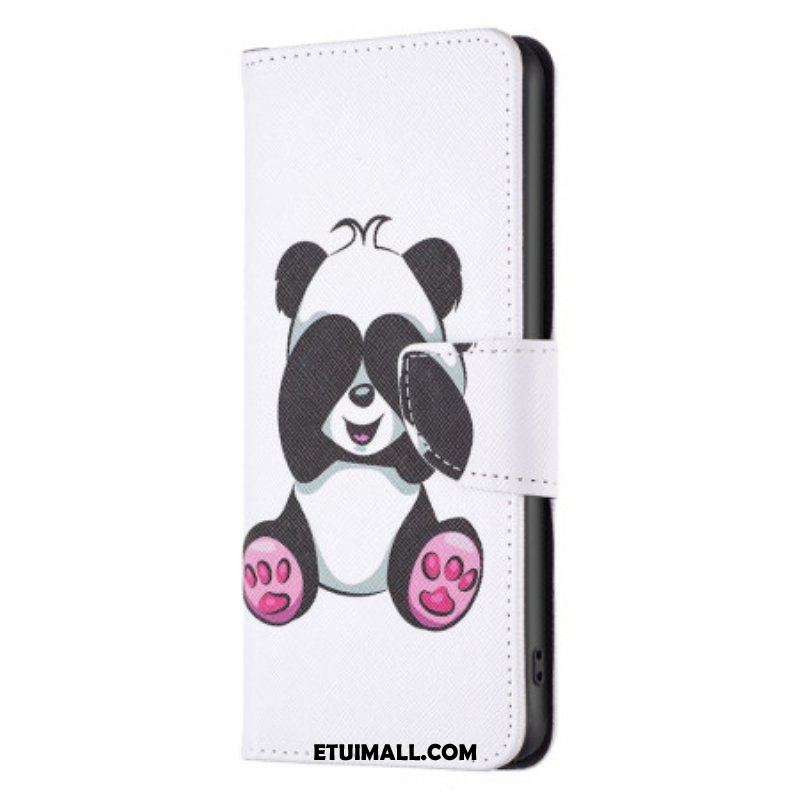 Etui Folio do Poco X5 5G Moja Panda