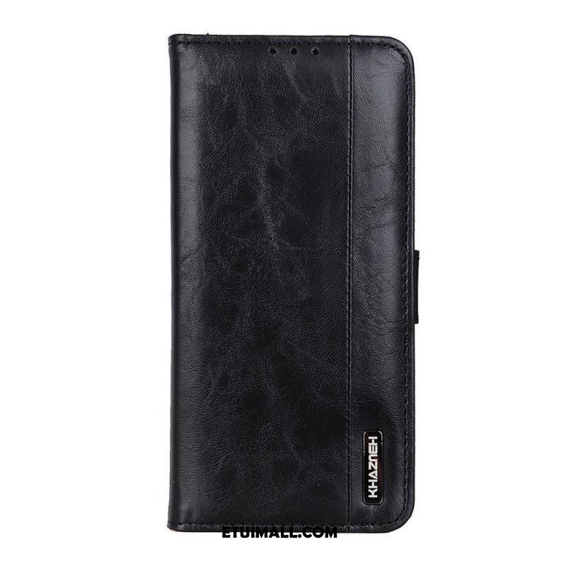 Etui Folio do Samsung Galaxy A13 5G / A04s Khazneh Elegancki Skórzany Styl