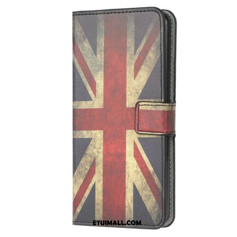 Etui Folio do Samsung Galaxy A42 5G Flaga Anglii