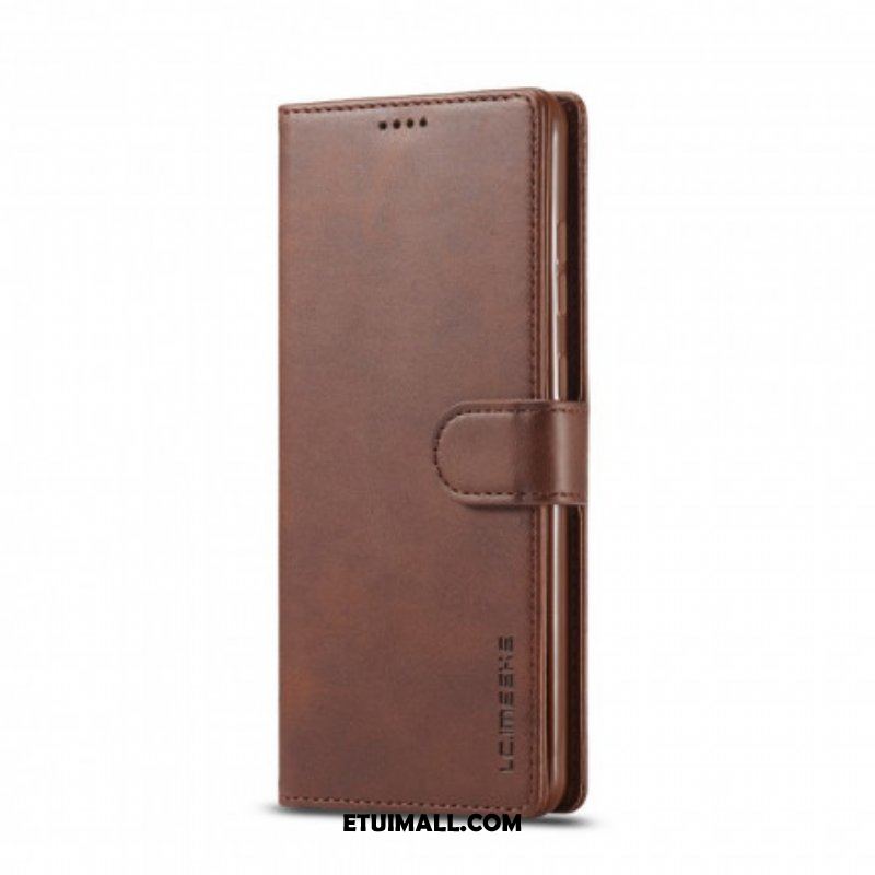 Etui Folio do Samsung Galaxy A52 4G / A52 5G / A52s 5G Lc.imeeke Efekt Skóry