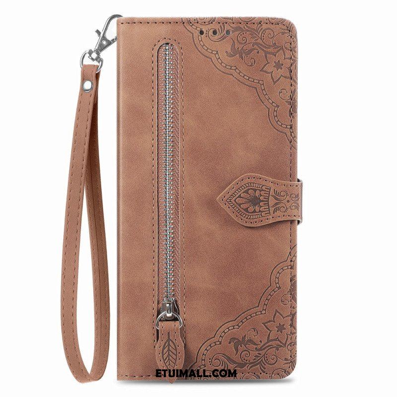 Etui Folio do Samsung Galaxy A54 5G Koronkowa Portmonetka