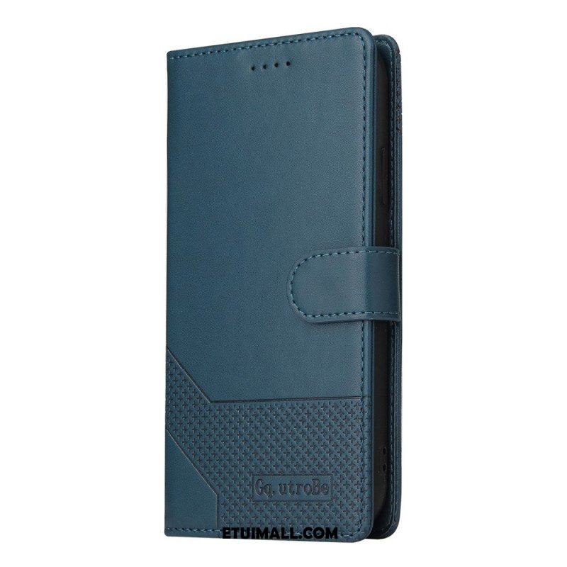 Etui Folio do Samsung Galaxy M12 / A12 Efekt Skóry Gq.utrobe