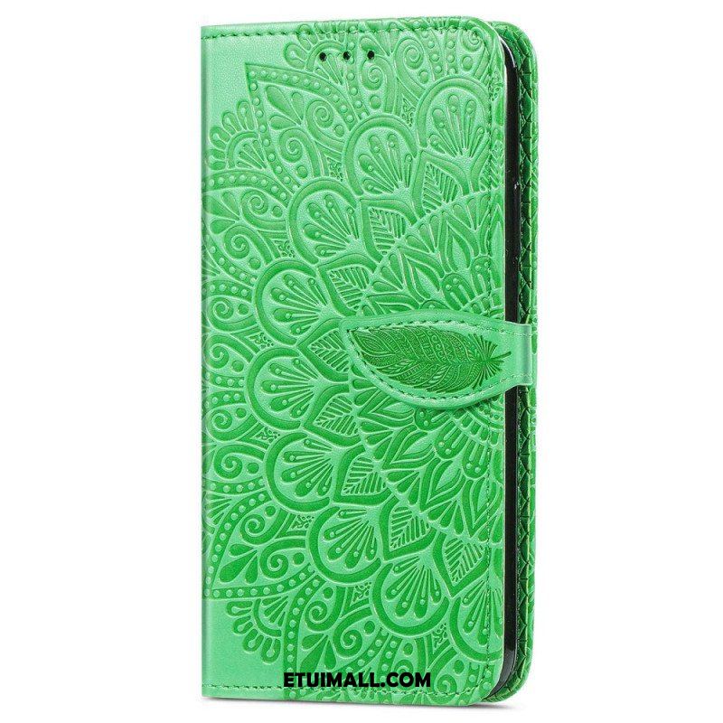 Etui Folio do Samsung Galaxy M13 Plemienne Liście