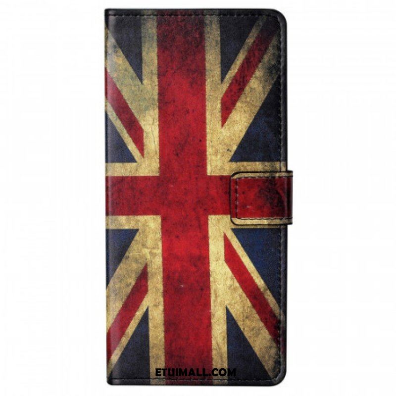 Etui Folio do Samsung Galaxy M23 5G Flaga Angielska