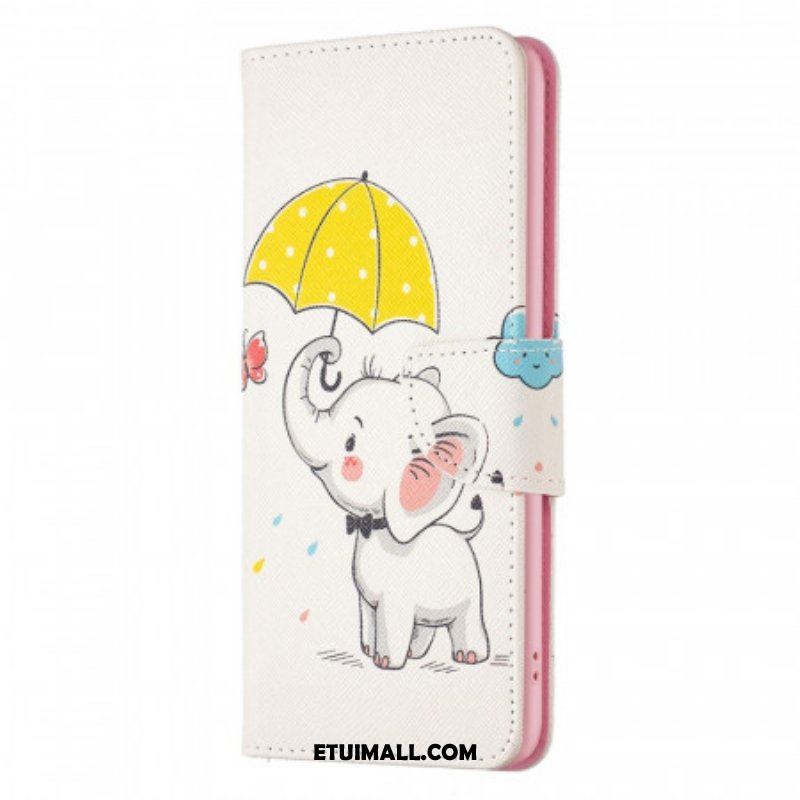 Etui Folio do Samsung Galaxy M23 5G Słoniątko