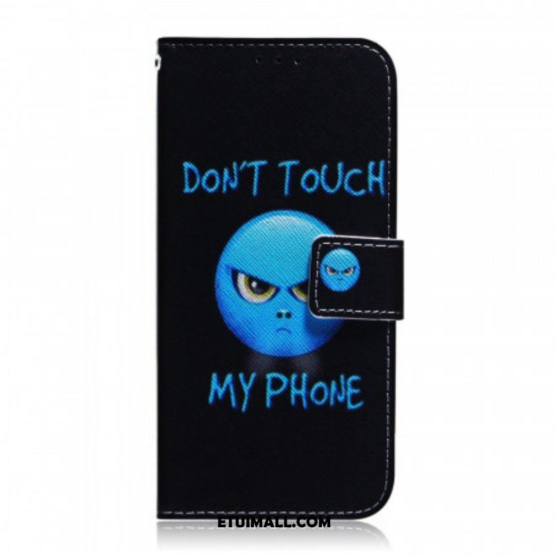 Etui Folio do Samsung Galaxy M32 Telefon Z Emotikonami