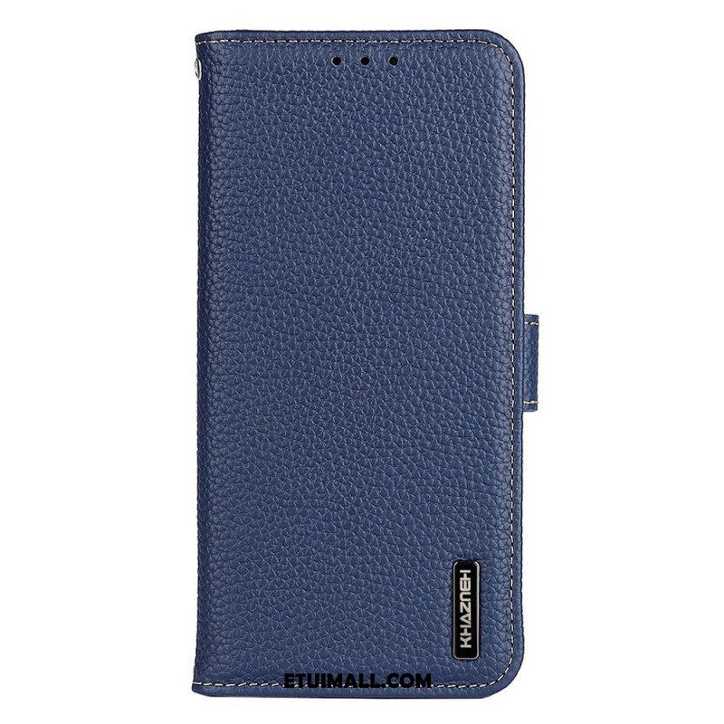 Etui Folio do Samsung Galaxy M53 5G Khazneh Skóra Liczi