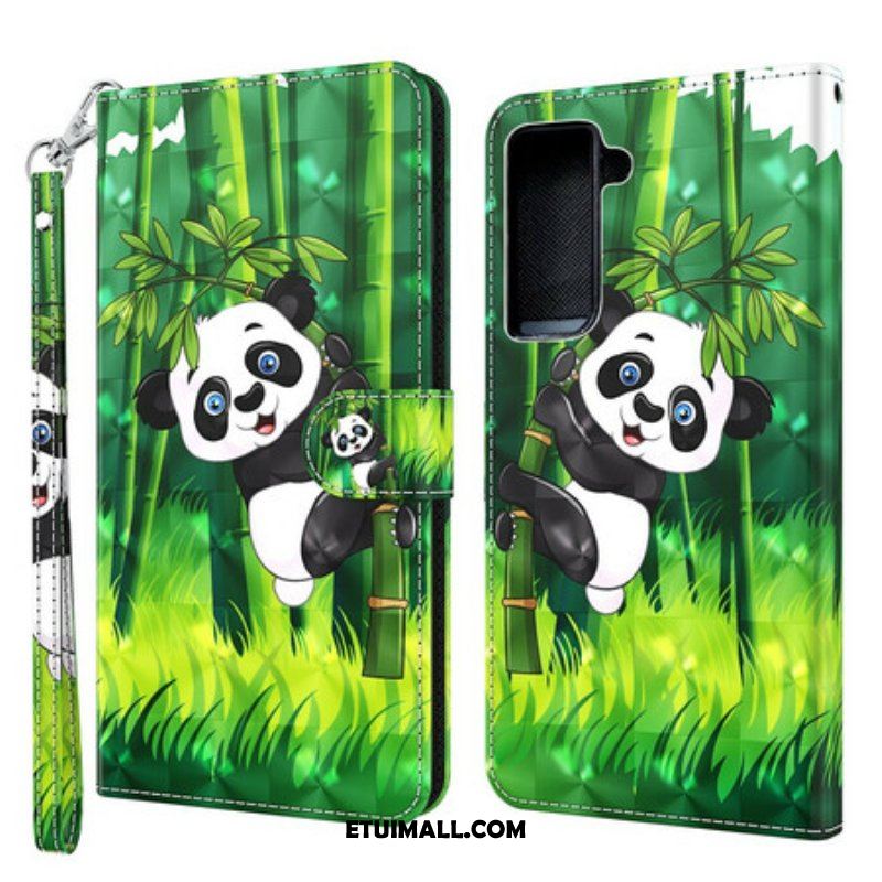 Etui Folio do Samsung Galaxy S21 5G Panda I Bambus