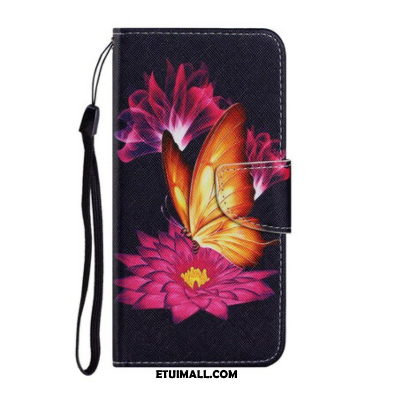 Etui Folio do Samsung Galaxy S21 FE Motyl I Lotos