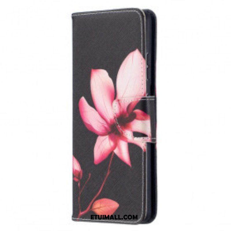 Etui Folio do Samsung Galaxy S21 Ultra 5G Różowy Kwiat