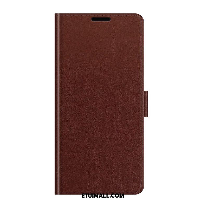 Etui Folio do Samsung Galaxy S22 Plus 5G Designerski Efekt Skóry