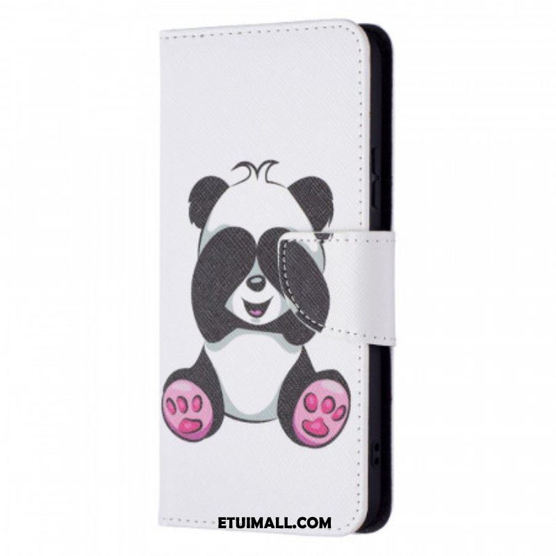 Etui Folio do Samsung Galaxy S22 Plus 5G Zabawa Pandami