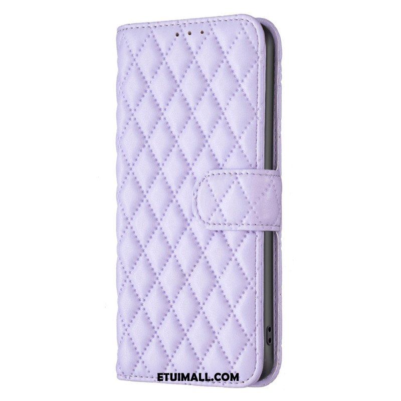 Etui Folio do Samsung Galaxy S23 5G Pikowany Binfen Kolor