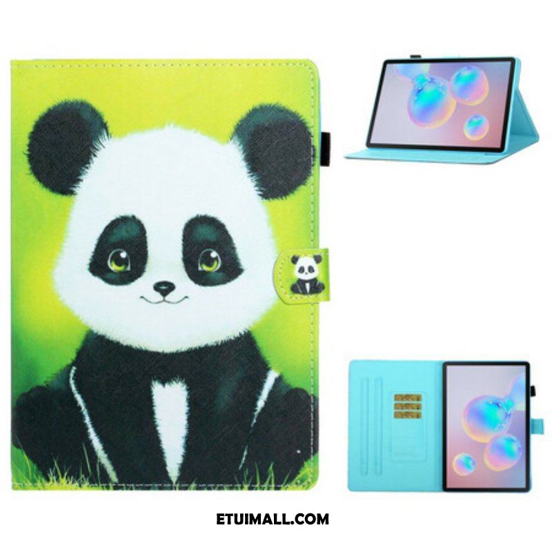 Etui Folio do Samsung Galaxy Tab S8 / Tab S7 Śliczna Panda