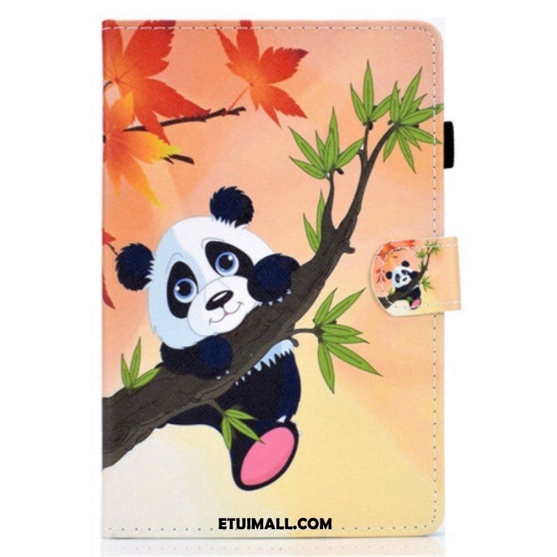 Etui Folio do Samsung Galaxy Tab S8 / Tab S7 Śliczna Panda