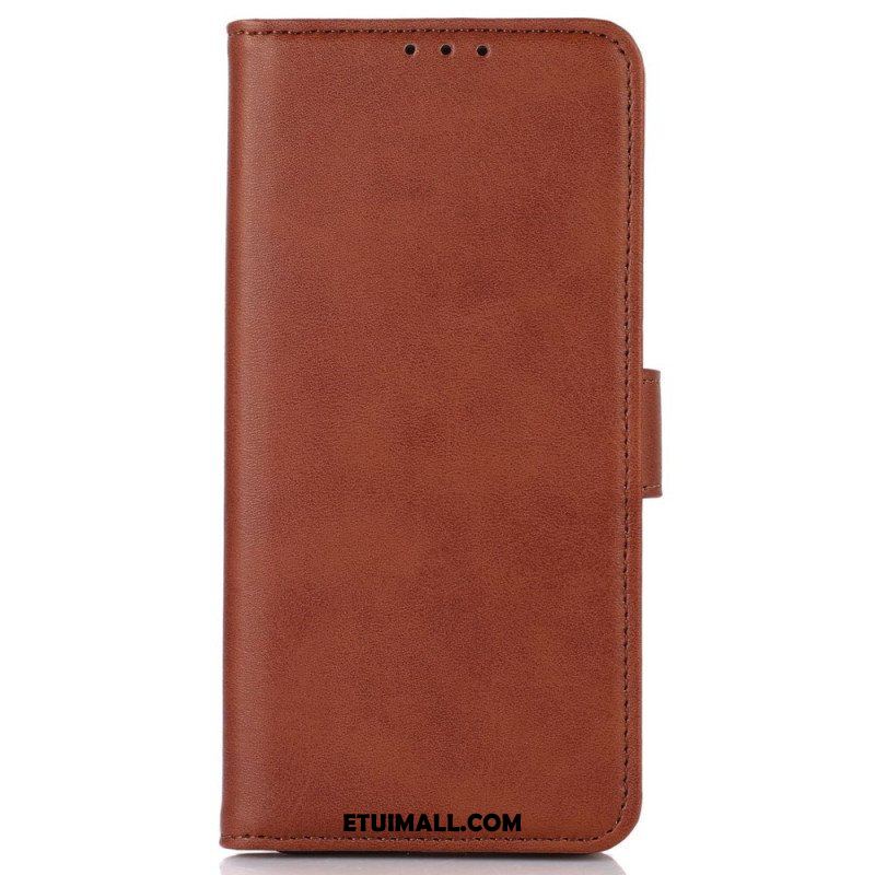 Etui Folio do Sony Xperia 1 IV Stylizacja Skóry