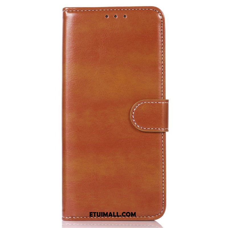 Etui Folio do Sony Xperia 10 IV Odsłonięte Szwy