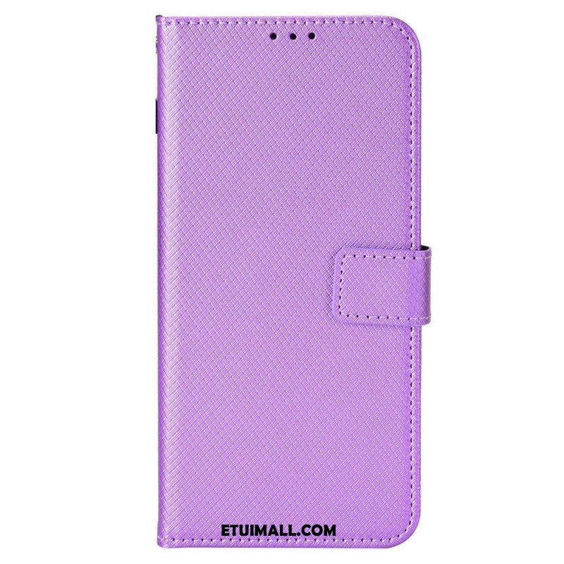 Etui Folio do Xiaomi 12T / 12T Pro z Łańcuch Pasek Ze Sztucznej Skóry