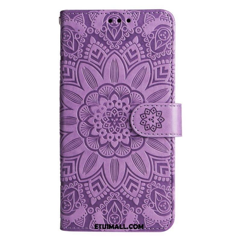 Etui Folio do Xiaomi 13 Mandala Sun Ze Smyczą