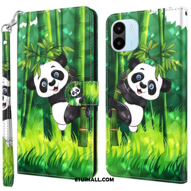 Etui Folio do Xiaomi Redmi A1 Panda I Bambus