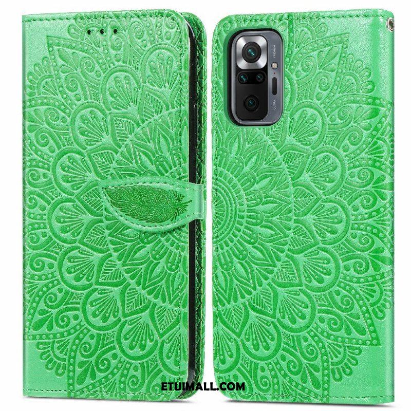 Etui Folio do Xiaomi Redmi Note 10 Pro Plemienne Liście