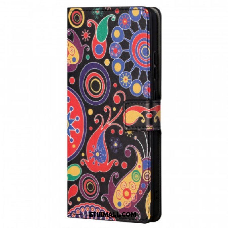 Etui Folio do Xiaomi Redmi Note 11 Pro / 11 Pro 5G Rysunki Galaktyk