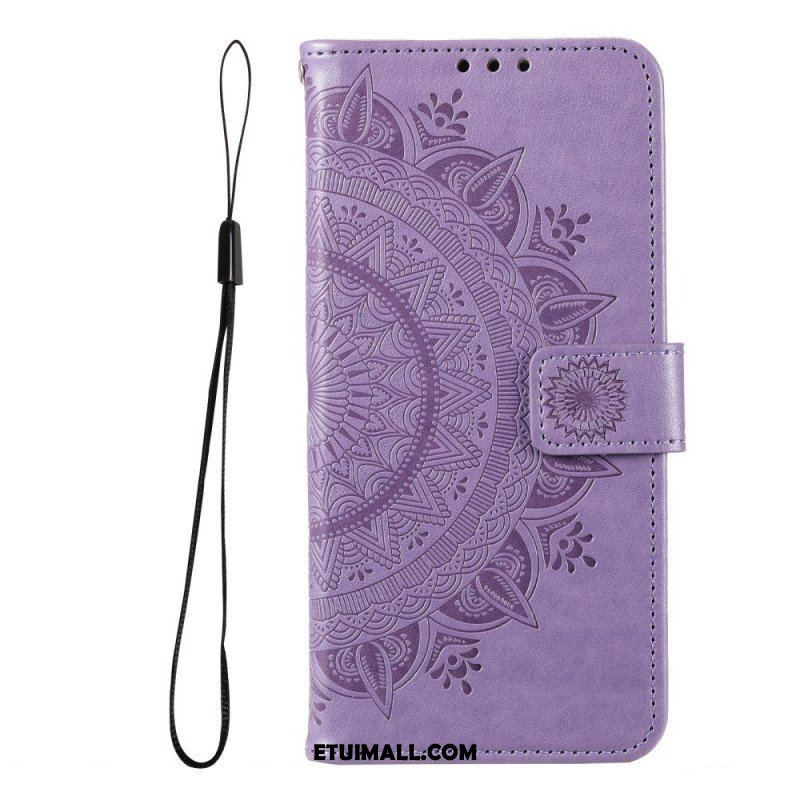 Etui Folio do Xiaomi Redmi Note 11 Pro Plus 5G Mandala Słońca