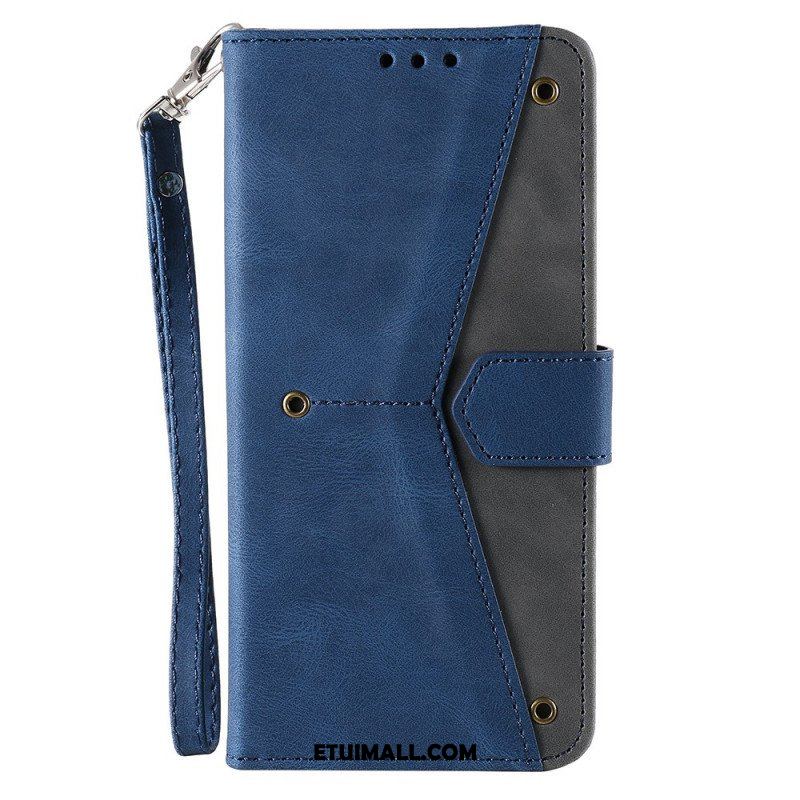 Etui Folio do Xiaomi Redmi Note 11 Pro Plus 5G Szwy W Dotyku