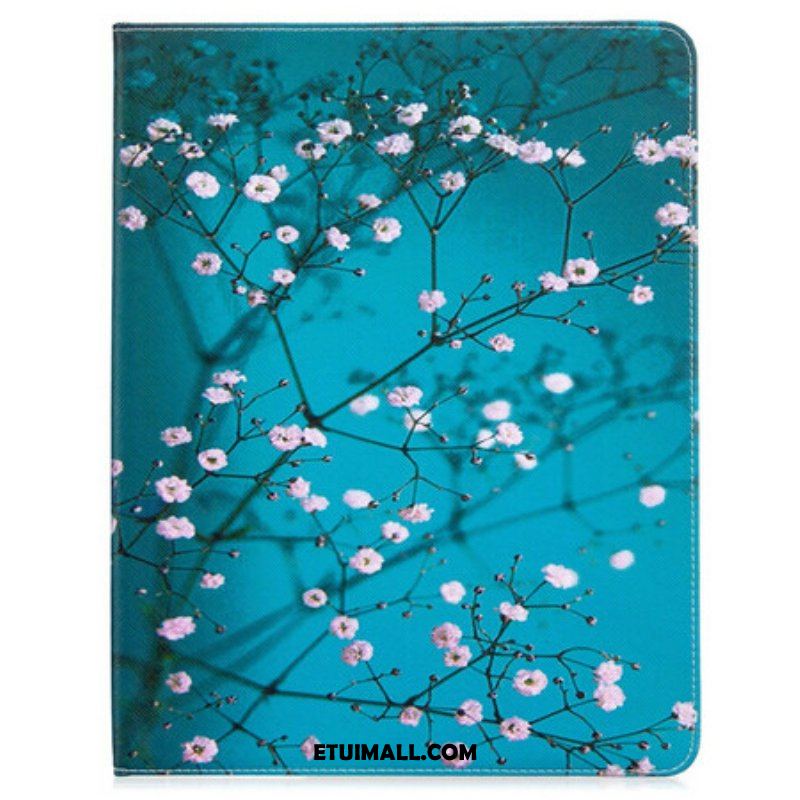 Etui Folio do iPad Pro 12.9" (2022) Wzór Nadruku Drzewa Sakura
