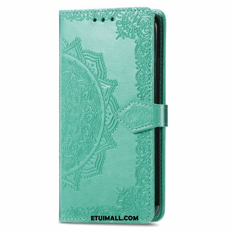 Etui Folio do iPhone 13 Mini Średniowiecze Mandali