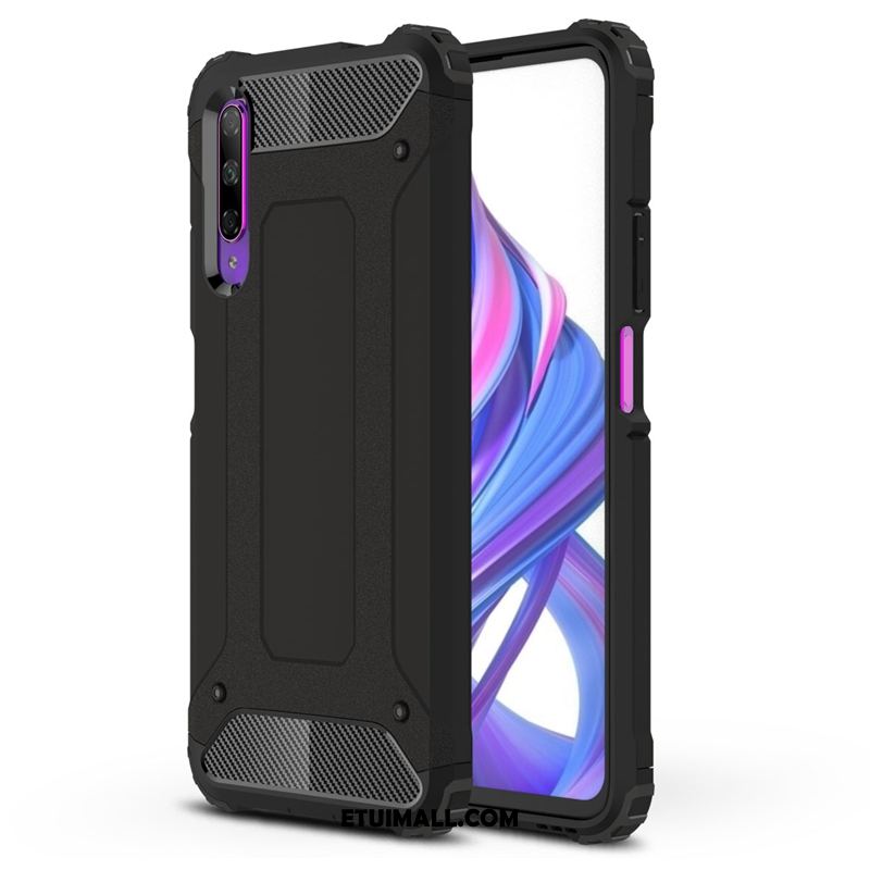 Etui Honor 9x Pro Telefon Komórkowy Nubuku Anti-fall Czarny All Inclusive Futerał Online