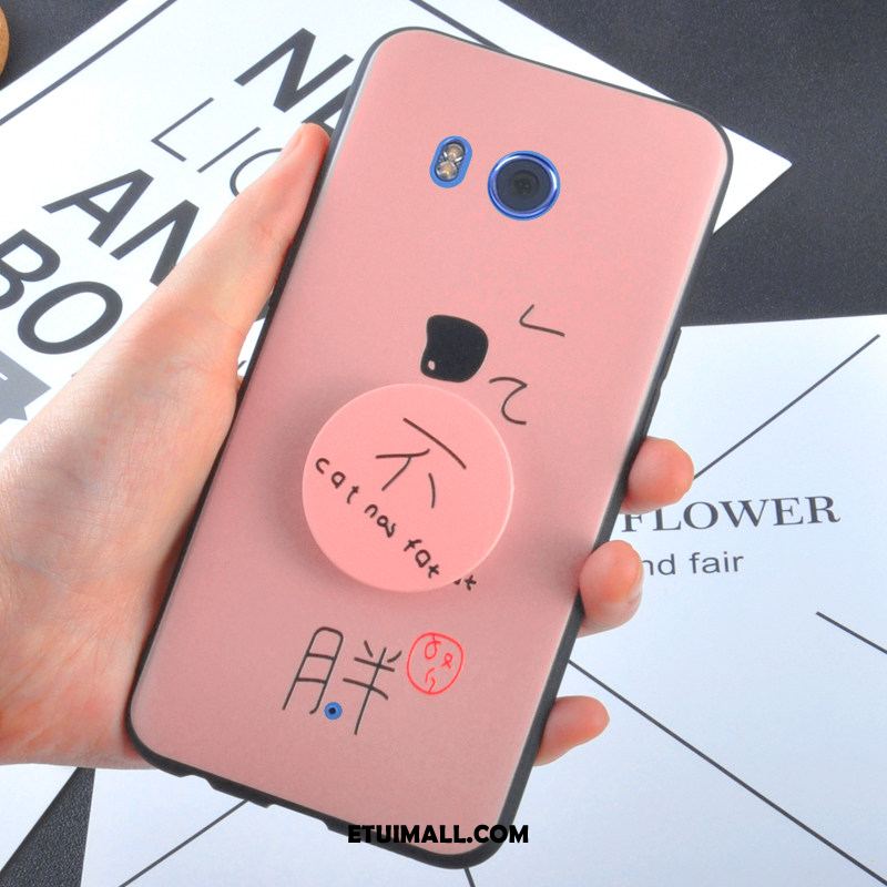 Etui Htc U11 Różowe Wspornik Kreatywne Telefon Komórkowy Osobowość Futerał Tanie