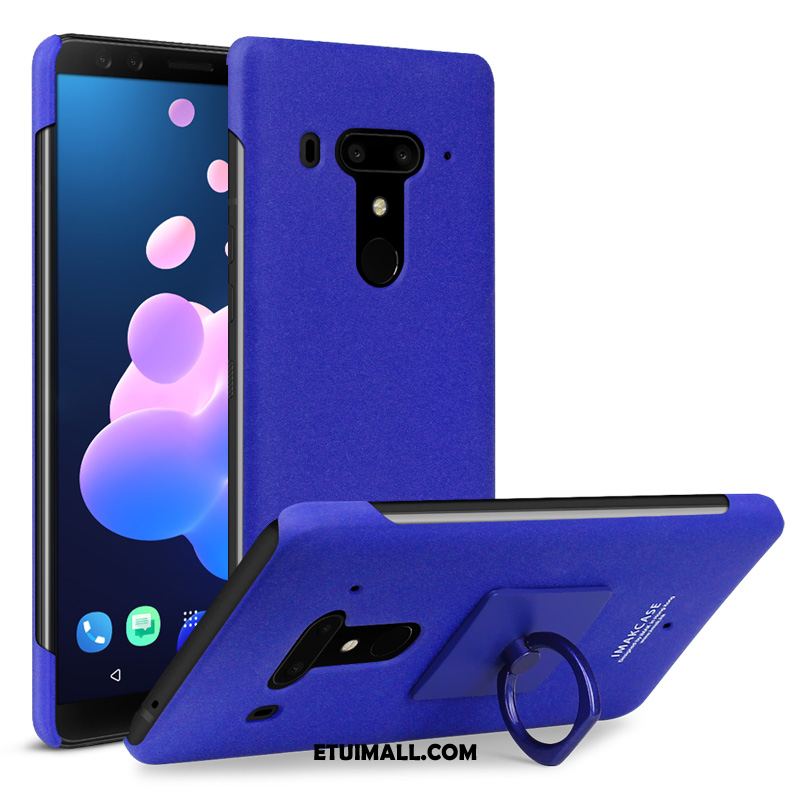 Etui Htc U12+ Telefon Komórkowy Nubuku Niebieski Wspornik Ochraniacz Pokrowce Oferta