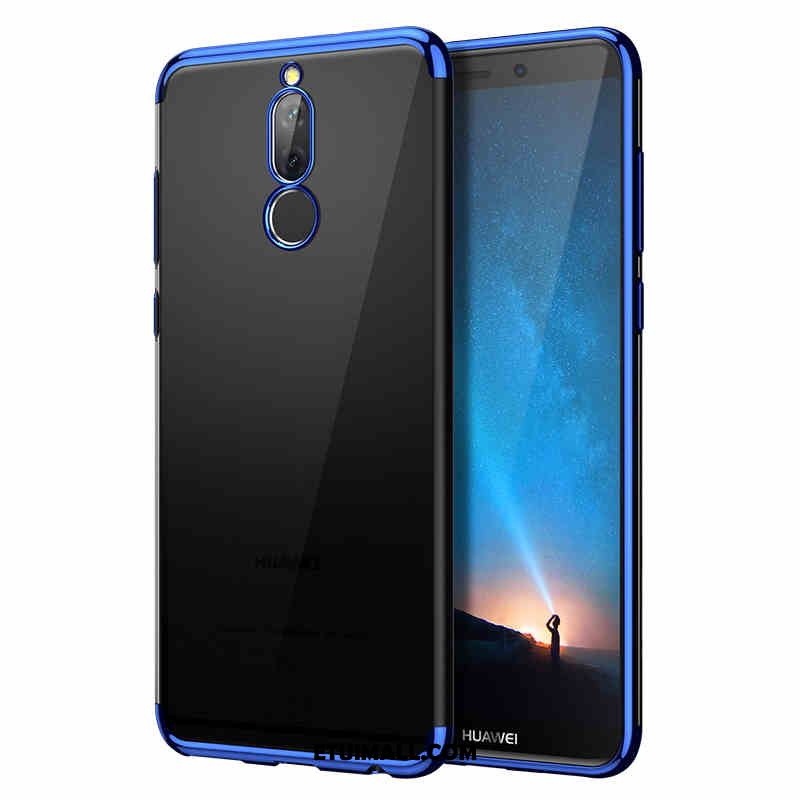 Etui Huawei Mate 10 Lite Silikonowe Anti-fall All Inclusive Przezroczysty Niebieski Futerał Kup