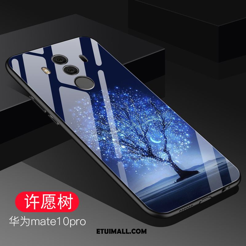 Etui Huawei Mate 10 Pro Tendencja Ochraniacz Szkło Niebieski Anti-fall Futerał Sklep