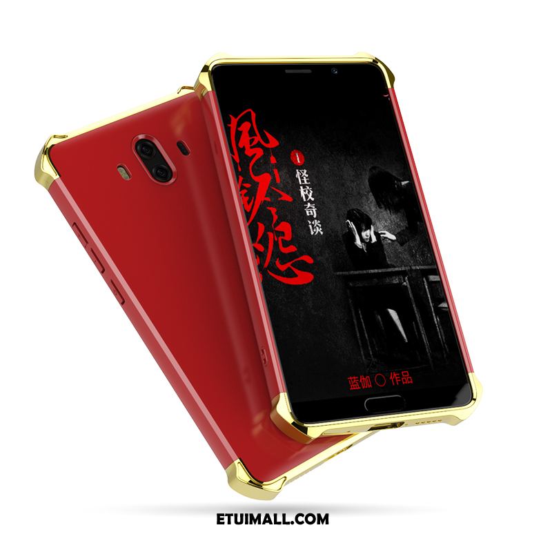 Etui Huawei Mate 10 Telefon Komórkowy Fajnie Srebro Czarny Anti-fall Obudowa Tanie