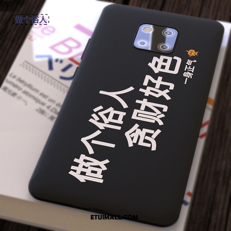 Etui Huawei Mate 20 Pro Czarny Kreatywne Anti-fall Silikonowe Osobowość Pokrowce Sprzedam