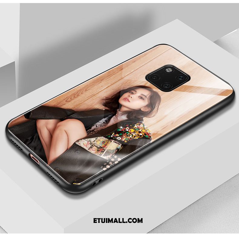 Etui Huawei Mate 20 Pro Telefon Komórkowy Dostosowane Szkło Wzór Żółty Pokrowce Tanie