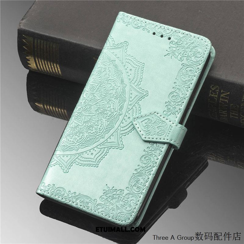 Etui Huawei Mate 20 Rs Zielony Silikonowe Skórzany Futerał Relief Telefon Komórkowy Obudowa Sklep