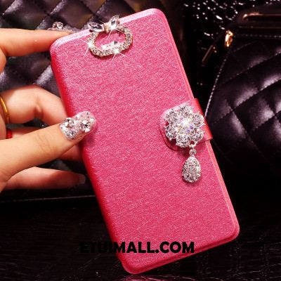 Etui Huawei Mate 20 X Anti-fall All Inclusive Czerwony Miękki Rhinestone Pokrowce Tanie