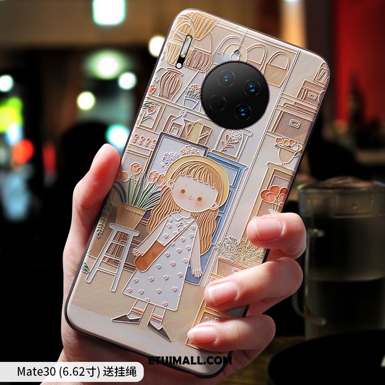 Etui Huawei Mate 30 Kreatywne Telefon Komórkowy Piękny Modna Marka Czerwony Netto Obudowa Online