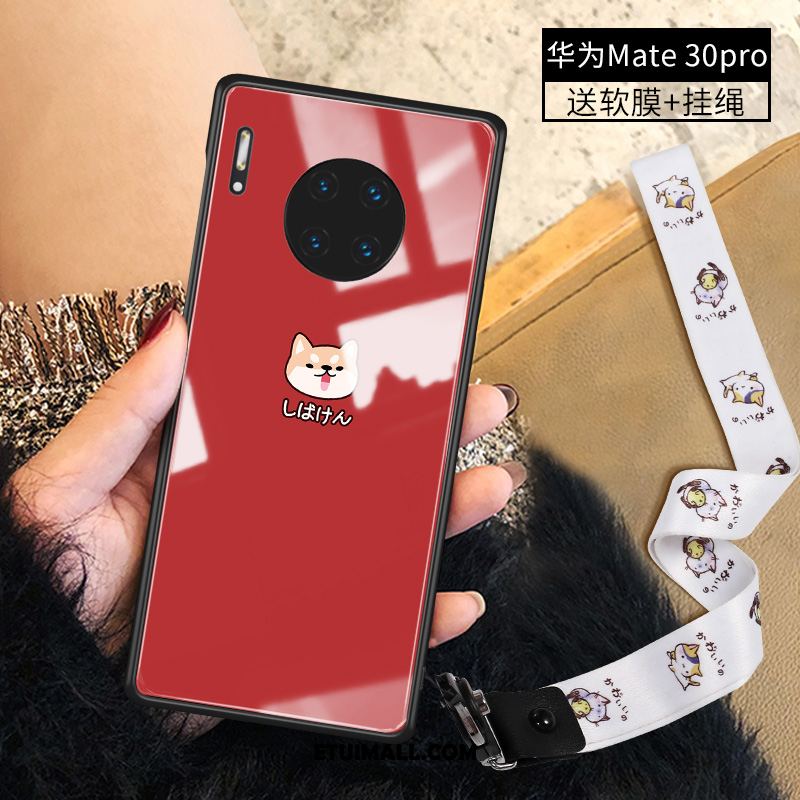 Etui Huawei Mate 30 Pro Tendencja Telefon Komórkowy Silikonowe Cienkie Szkło Pokrowce Sklep