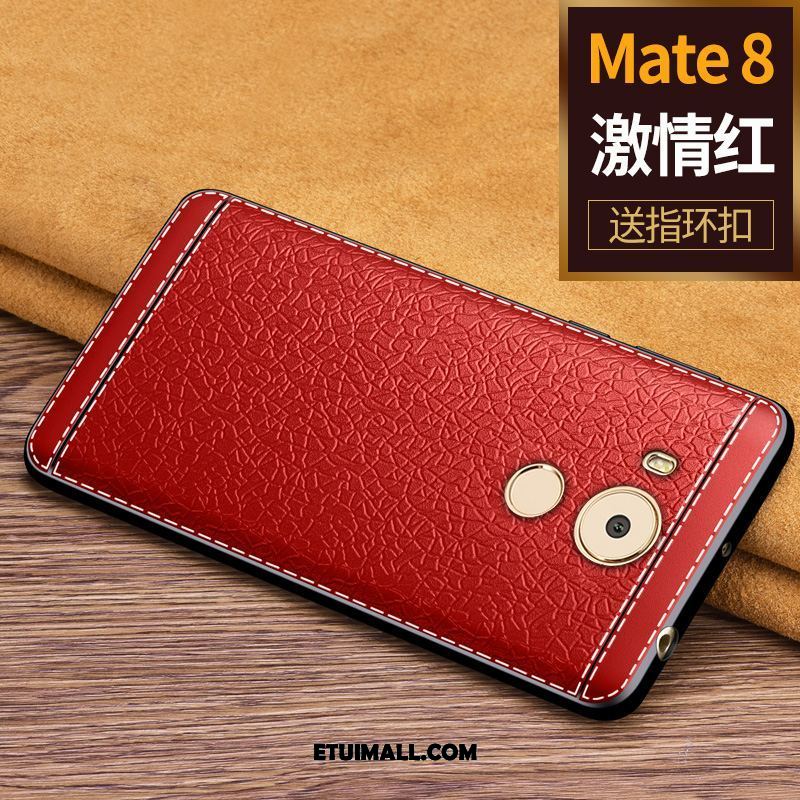 Etui Huawei Mate 8 Silikonowe Telefon Komórkowy Czerwony Miękki Ochraniacz Obudowa Tanie