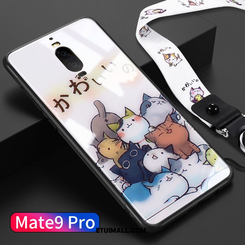 Etui Huawei Mate 9 Pro Anti-fall Silikonowe Telefon Komórkowy Modna Marka Wiszące Ozdoby Obudowa Sklep