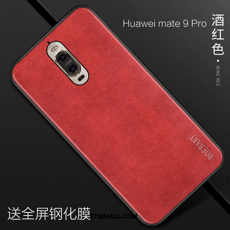 Etui Huawei Mate 9 Pro Czerwony All Inclusive Ochraniacz Miękki Magnetyzm Futerał Sklep